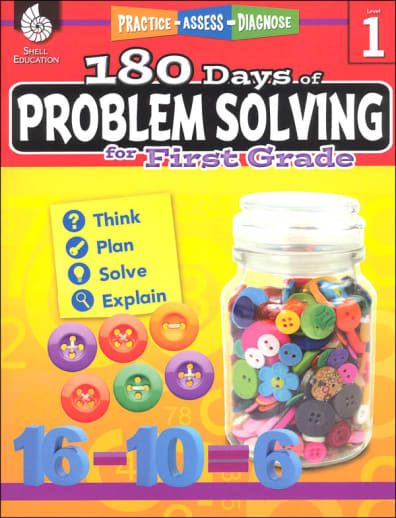 180 Days of Problem Solving for First Grade