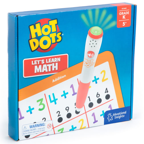 Hot Dots Let's Learn Math Kindergarten