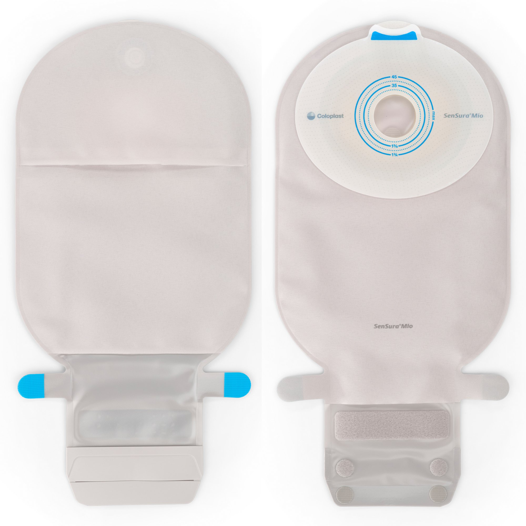 SenSura Mio Flat 1-Piece Opaque Ostomy Pouch, 45mm Stoma MK 884551