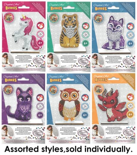 Crystal Art Buddies: Fantasy (assorted Buddies)