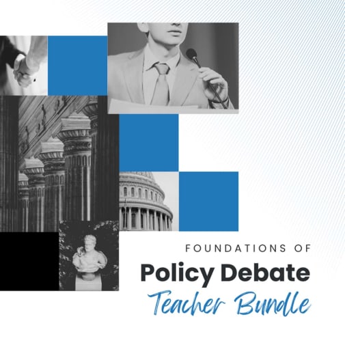 NCFCA Foundations of Policy Debate: Teacher Bundle