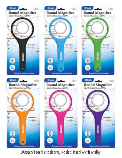 Round Magnifier 3" 2X