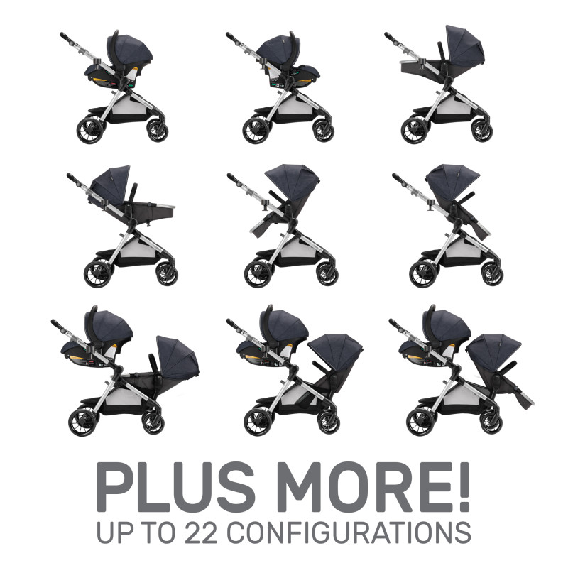 Pivot Xpand™ Modular Travel System With SafeMax Infant Car Seat (Stallion) Lifestyle Photo Pivot Xpand™ Modular Travel System With SafeMax Infant Car Seat (Stallion) Lifestyle Photo