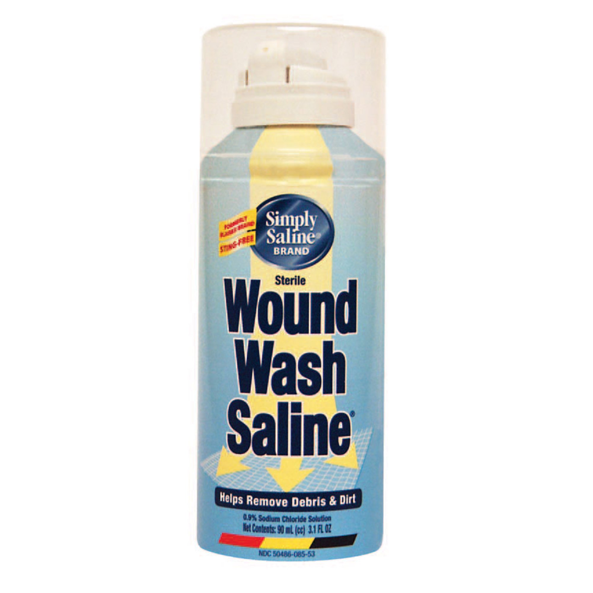 Simply Saline Wound Wash, 90 mL Spray Can MK 836408