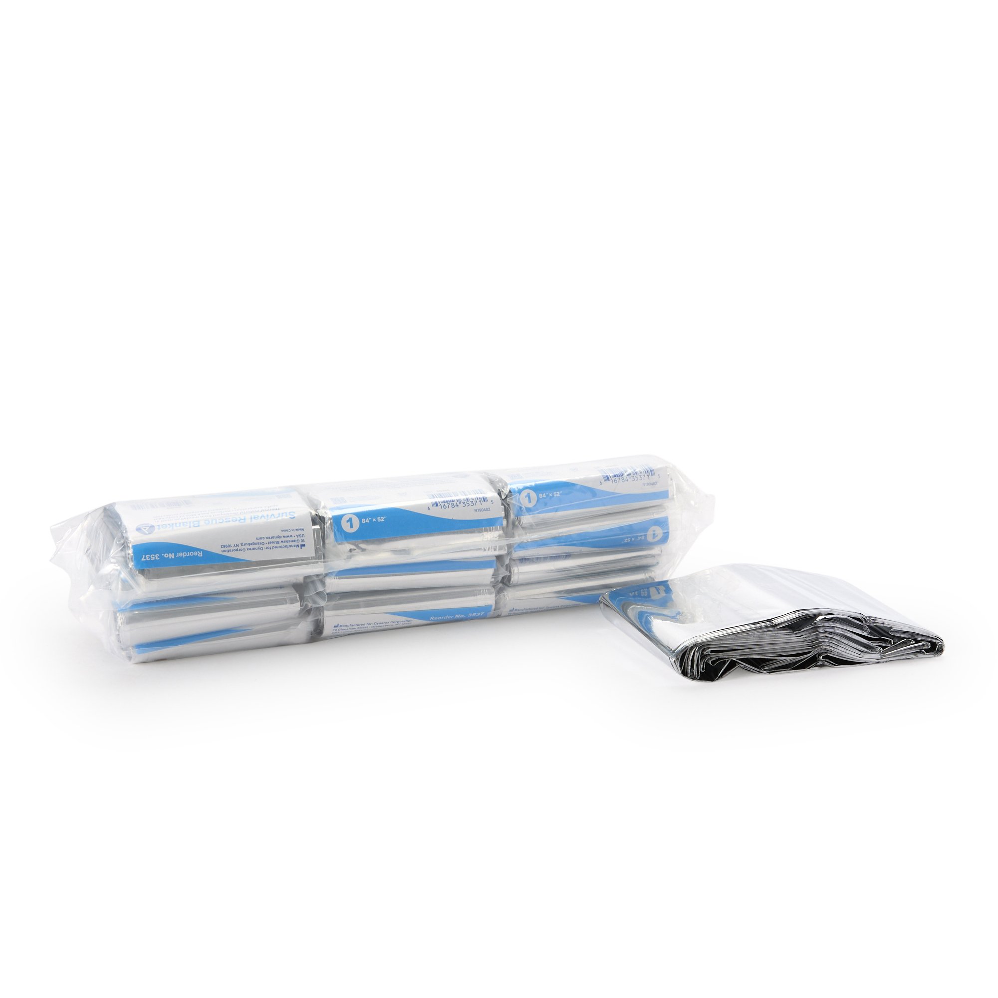 dynarex Mylar Rescue Blanket, 52 x 84 Inch MK 572224