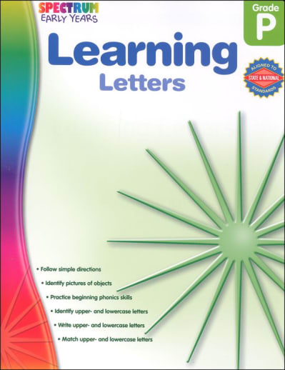 Spectrum Early Years Learning Letters
