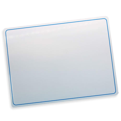 Plain Two-Sided Dry Erase Sheet 9"x12" - single