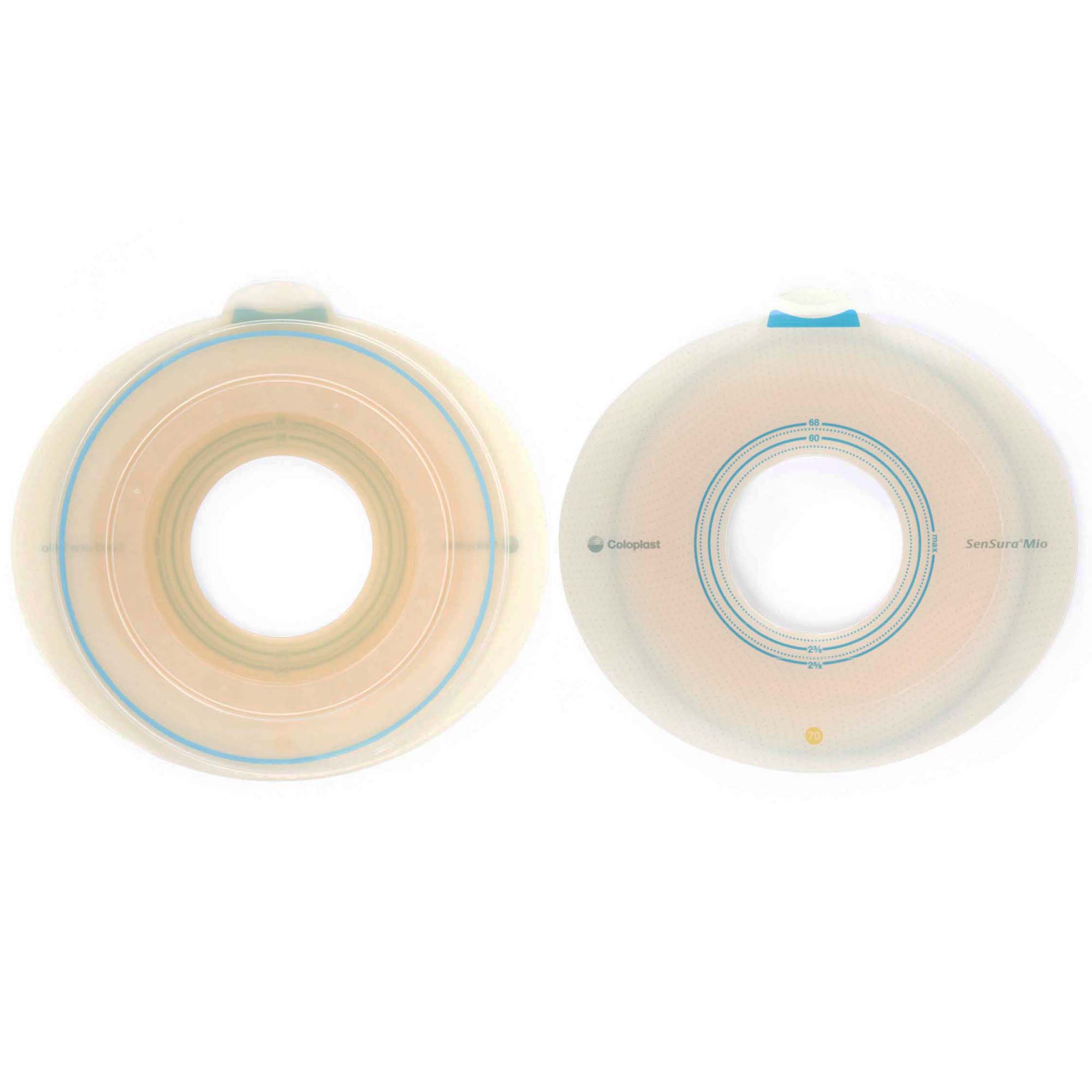 SenSura Mio Flex Ostomy Barrier, 40 mm Stoma Opening, Red Color Match MK 891242