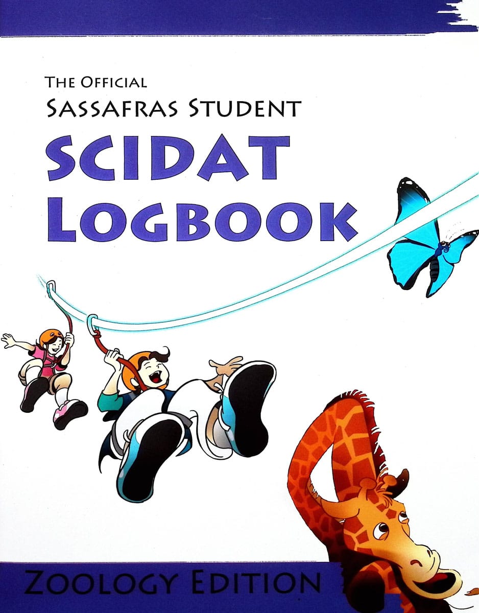 Official Sassafras Scidat Logbook Zoology Edition