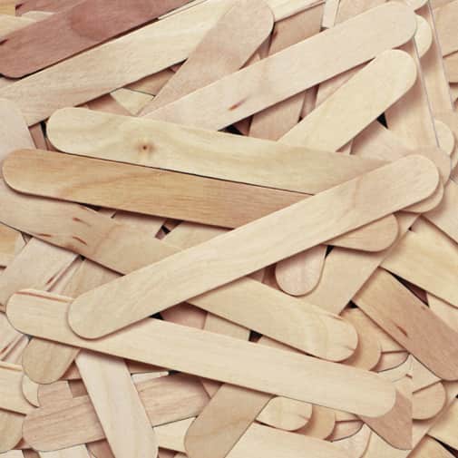 Creativity Street Jumbo Wooden Craft Sticks (500 count)
