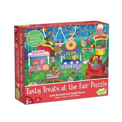Scratch and Sniff Puzzle: Tasty Treats at the Fair