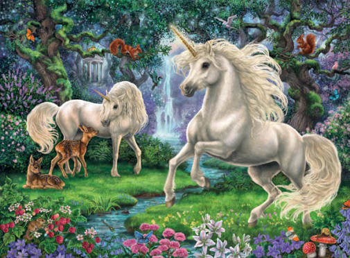 Ravensburger Mystical Unicorns Puzzle (200 pieces)