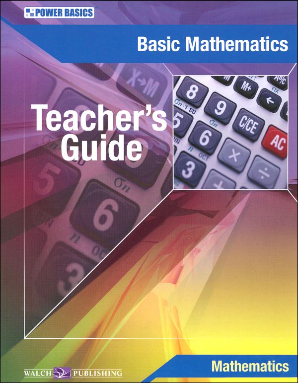 Power Basics: Basic Math Teacher's Guide (2005 Edition)