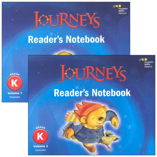 Journeys Reader's Notebook Consumable Collection Grade K