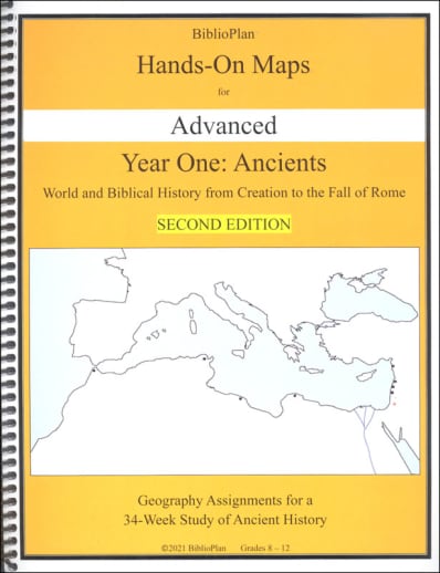 BP Ancient History Hands-On Maps Advanced, Second Edition