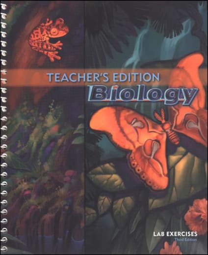 BJU Press Biology Teacher Edition Lab Manual 3rd Edition