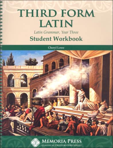 Memoria Press Third Form Latin Student Workbook