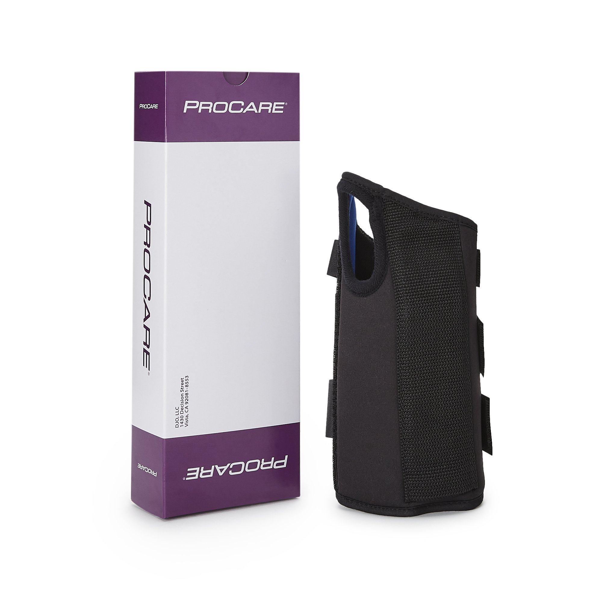 ProCare ComfortForm Wrist Brace with Palmar Stay, Black, Large, Left-Hand MK 346149