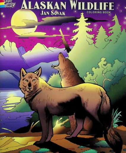Alaskan Wildlife Coloring Book