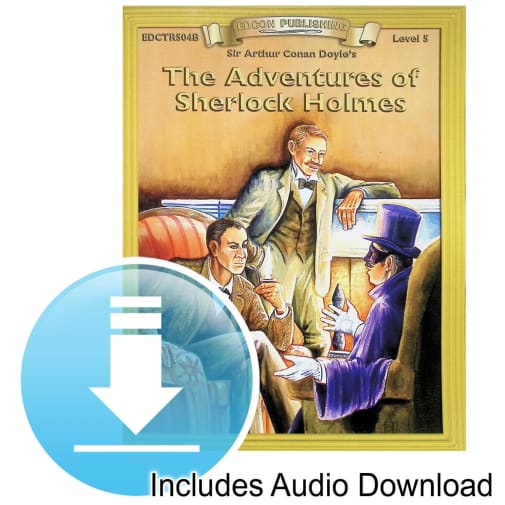 Adventures of Sherlock Holmes Worktext with Audio Download