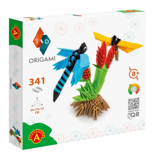 Origami 3D Dragonflies