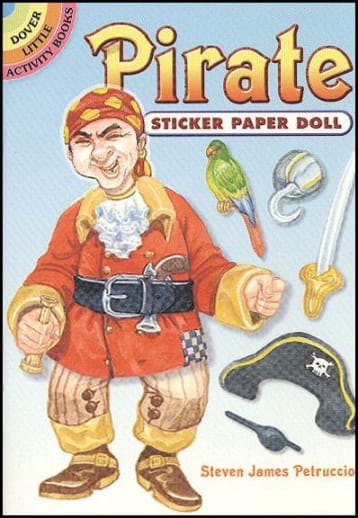 Pirate Sticker Paper Doll