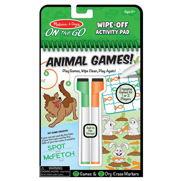 On the go activity Pad - Animal Games On the go activity Pad - Animal Games