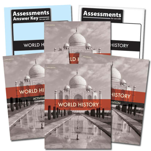 BJU Press World History Home School Kit 5th Edition