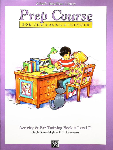 Alfred's Prep Course Level D Activity & Ear Training Book