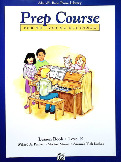 Alfred's Prep Course Level E Lesson Book