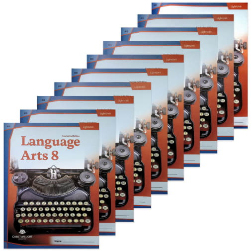 Christian Light Language Arts LightUnit 801-810 Set Sunrise 2nd Edition
