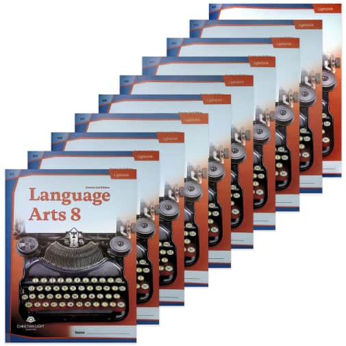 Christian Light Language Arts LightUnit 801-810 Set Sunrise 2nd Edition