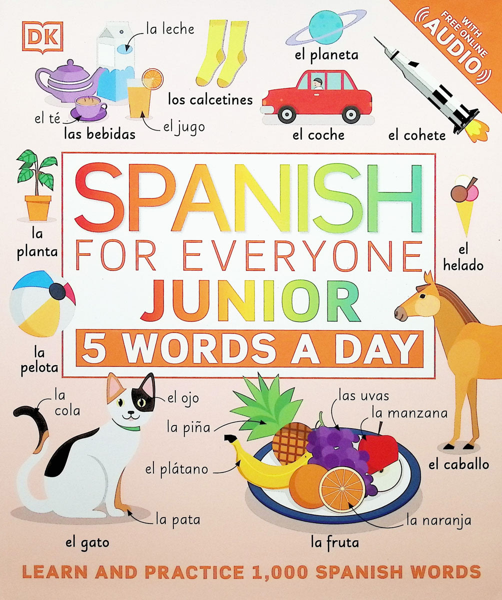 eBook] 2000 Core Words and Phrases Spanish: 2000 Everyday Words and Phrases  to boost your Spanish language skills, image size:1004x1200
