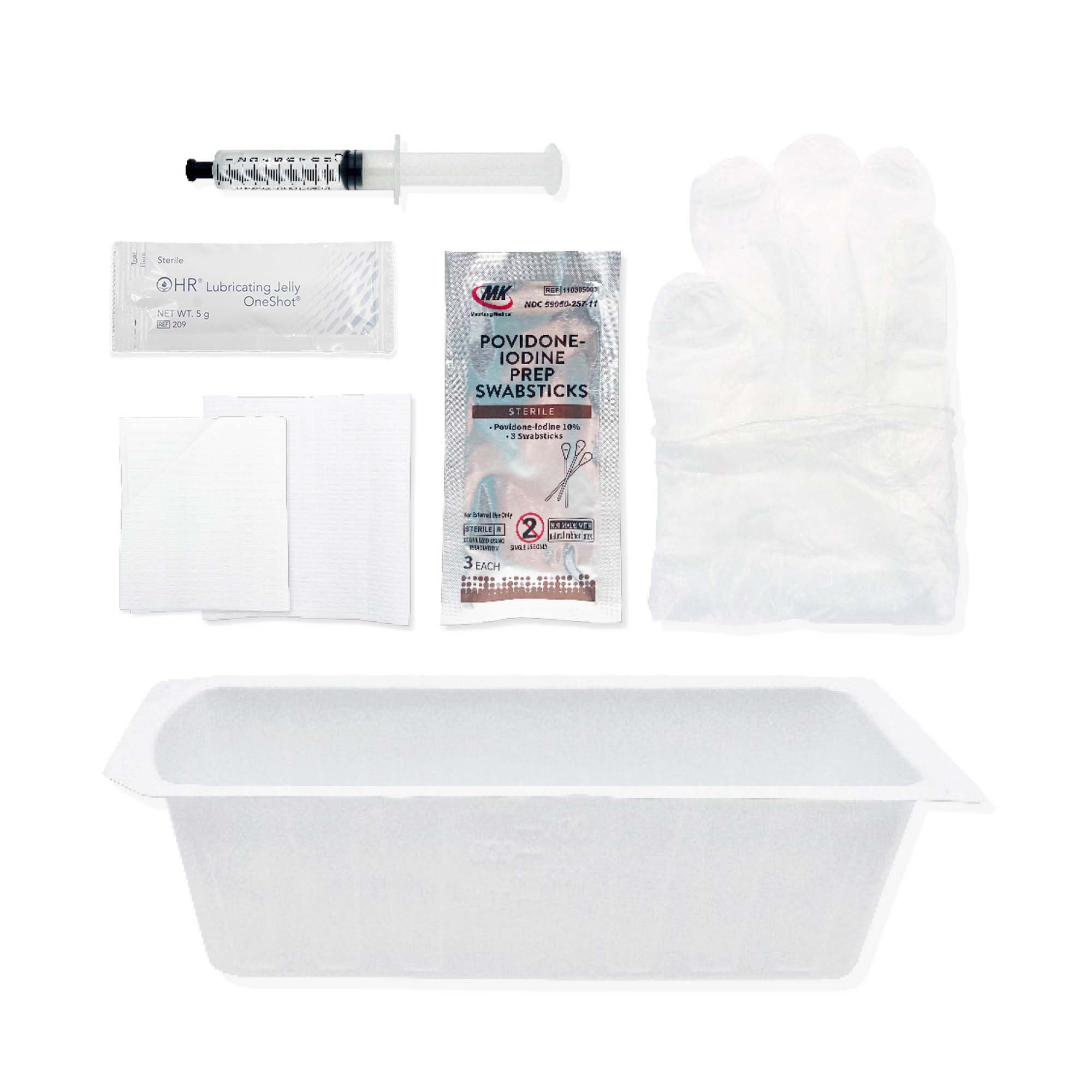 Catheter Insertion Tray TruAdvance Foley Without Catheter Without Catheter MK 1251664