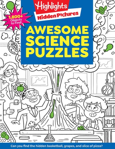 Highlights Hidden Pictures Awesome Science Puzzles