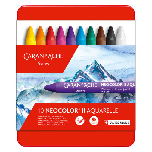 Caran d'Ache Neocolor I Wax Oil Pastels Crayons