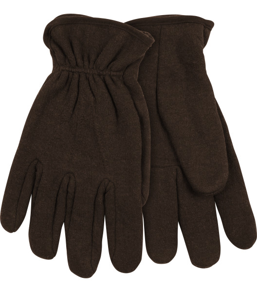 Lined 9 oz Brown Jersey