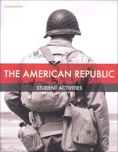 BJU Press American Republic Student Activity Manual 4th Edition