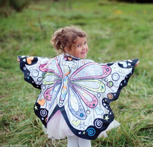 Great Pretenders Color-A-Butterfly Wings (size 5-6)