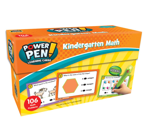 Power Pen Learning Cards: Math Grade K