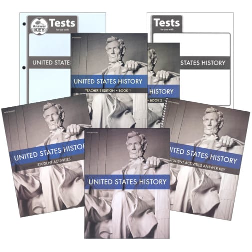 BJU Press United States History Home School Kit 5th Edition