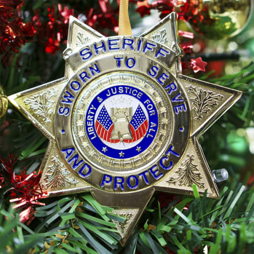 Heroes Series Ornament - Sheriff