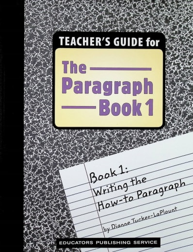 Teacher's Guide for The Paragraph Book 1