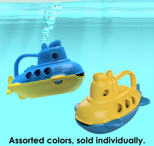 Green Toys Plastic Bubbling Submarine