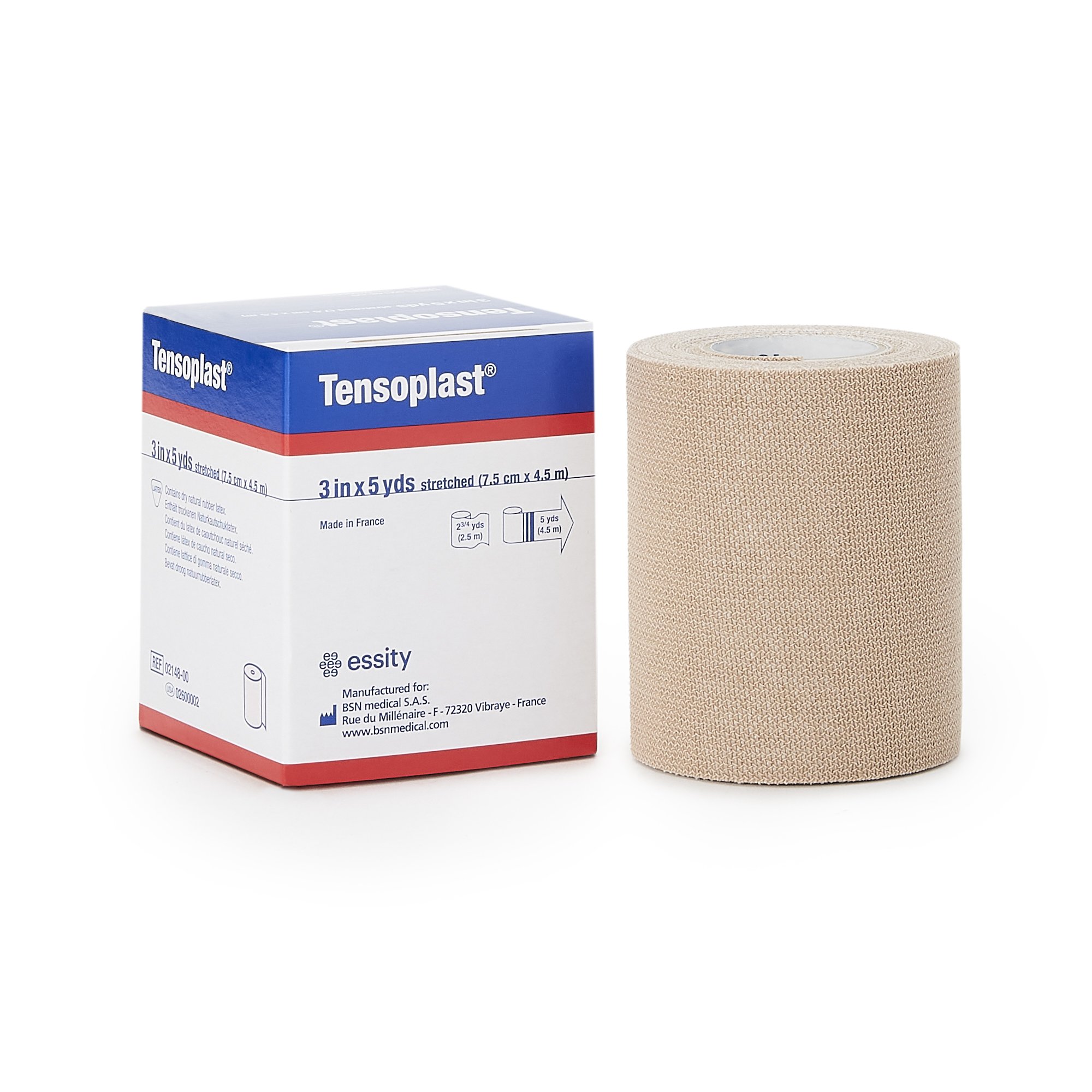 Tensoplast No Closure Elastic Adhesive Bandage, 3 Inch x 5 Yard MK 284193