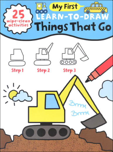 My First Learn-to-Draw: Things That Go