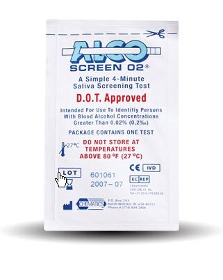 Alco-Screen .02 Rapid Test MK 916729