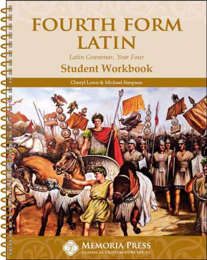 Memoria Press Fourth Form Latin Student Workbook