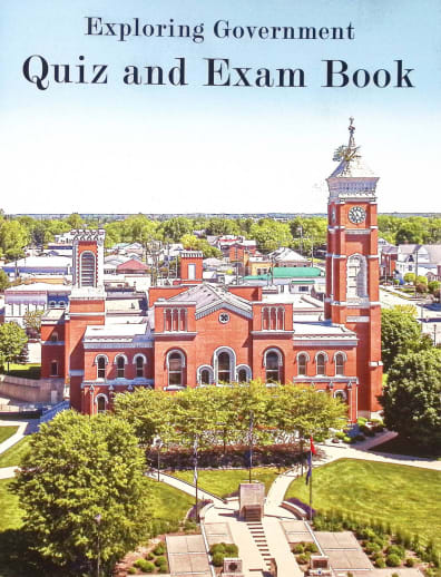 Exploring Government Quiz & Exam Book (2023)