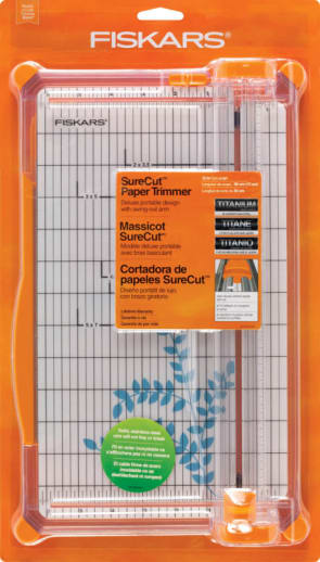 Fiskars SureCut Deluxe Craft Paper Trimmer 12"